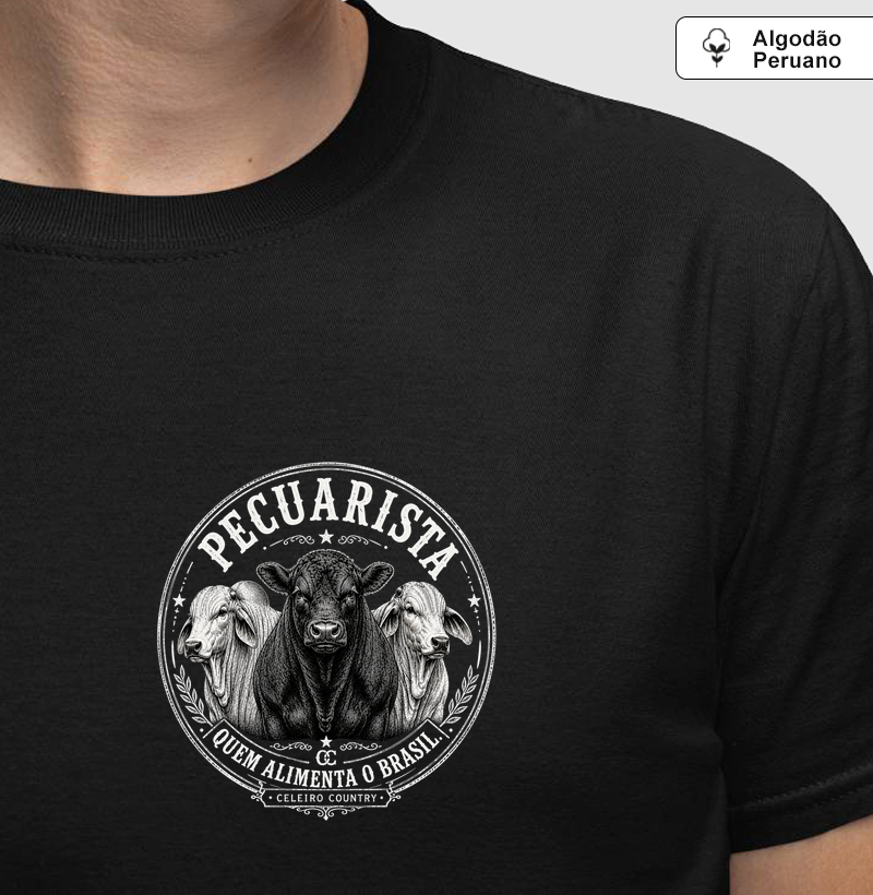 Pecuarista - Camiseta Algodão Peruano