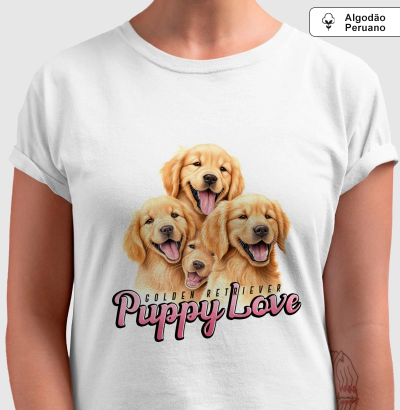 Golden Retriever Puppy Love