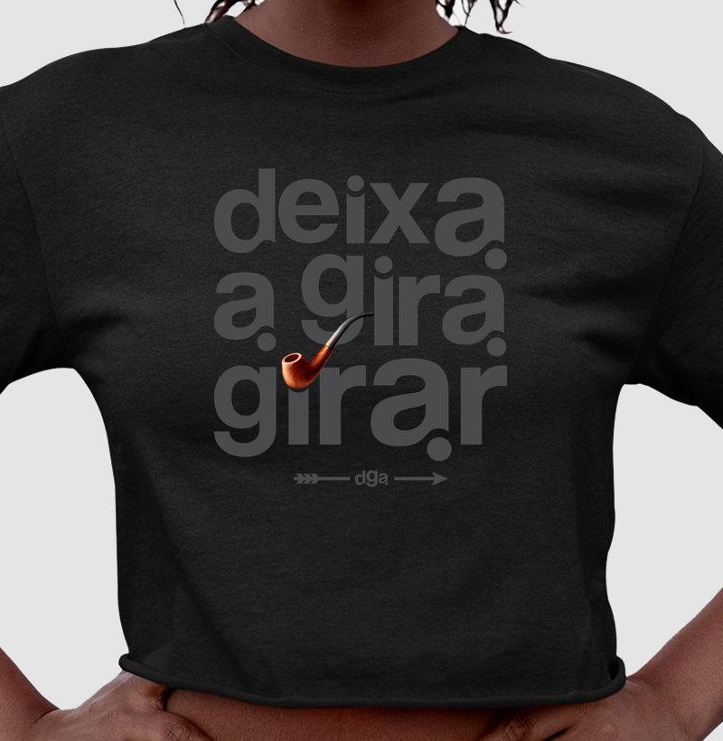 Camiseta Umbanda - Deixa a Gira Girar