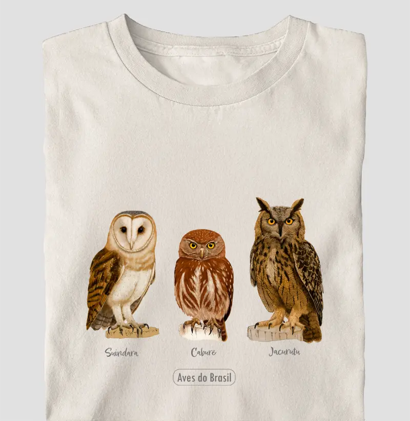 Aves do Brasil - Coletivo Corujas - Oversized