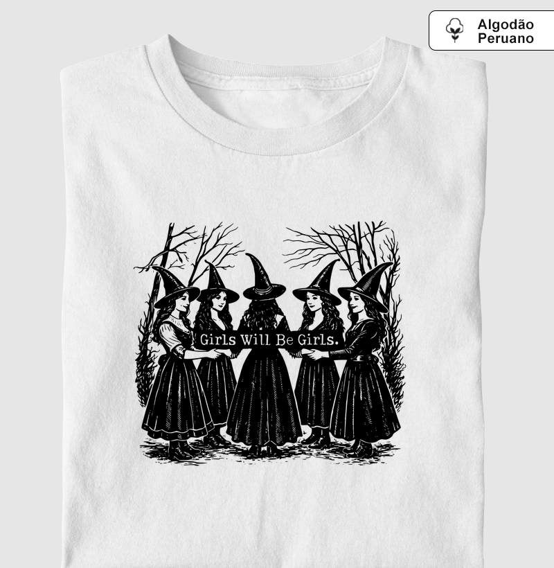 Girls Night  - Camiseta Algodão Peruano