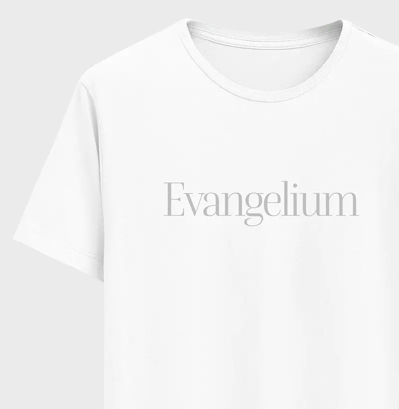 Camiseta EVANGELIUM (Algodão Peruano)