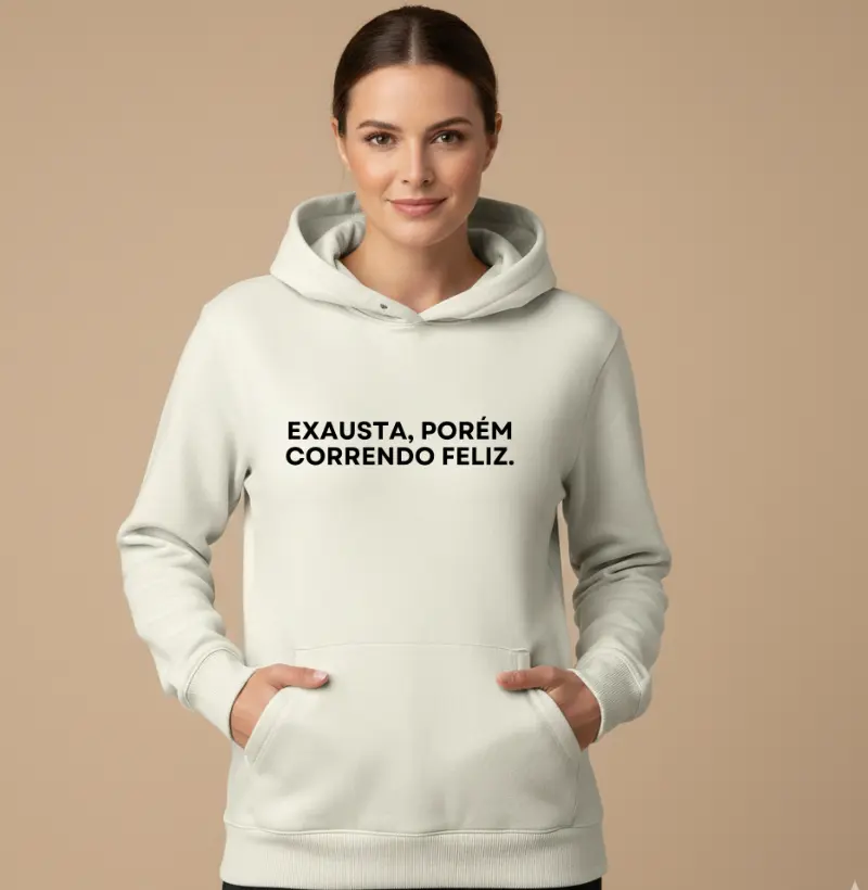 Exausta, Porém Correndo Feliz