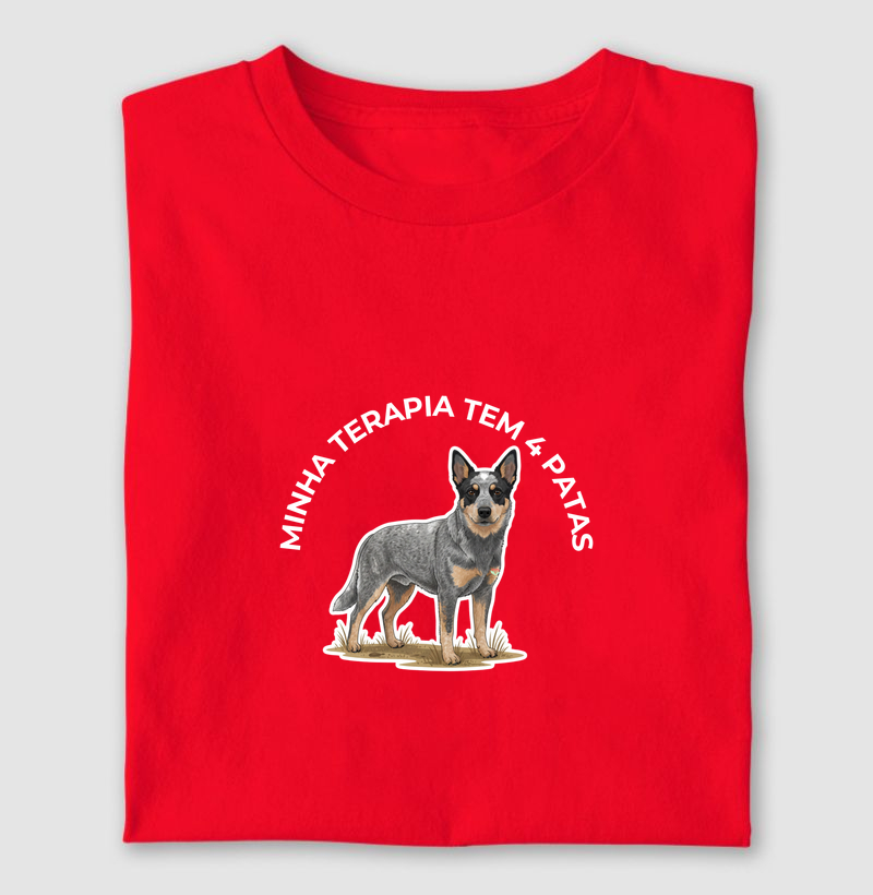 HEELER (Boiadeiro Australiano) TERAPIA - Camiseta