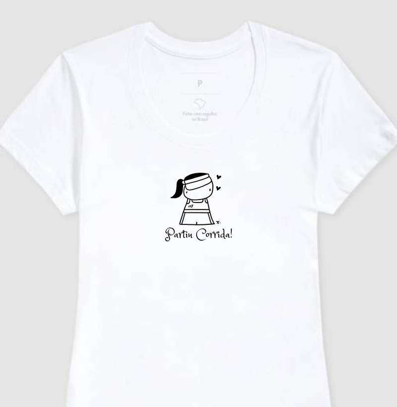 T-Shirt Partiu Corrida