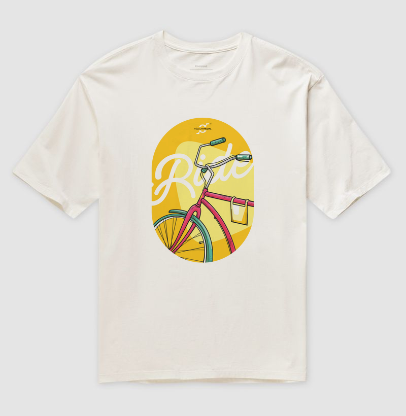 CAMISETA OVERSIZED YELLOWPEDAL RIDE