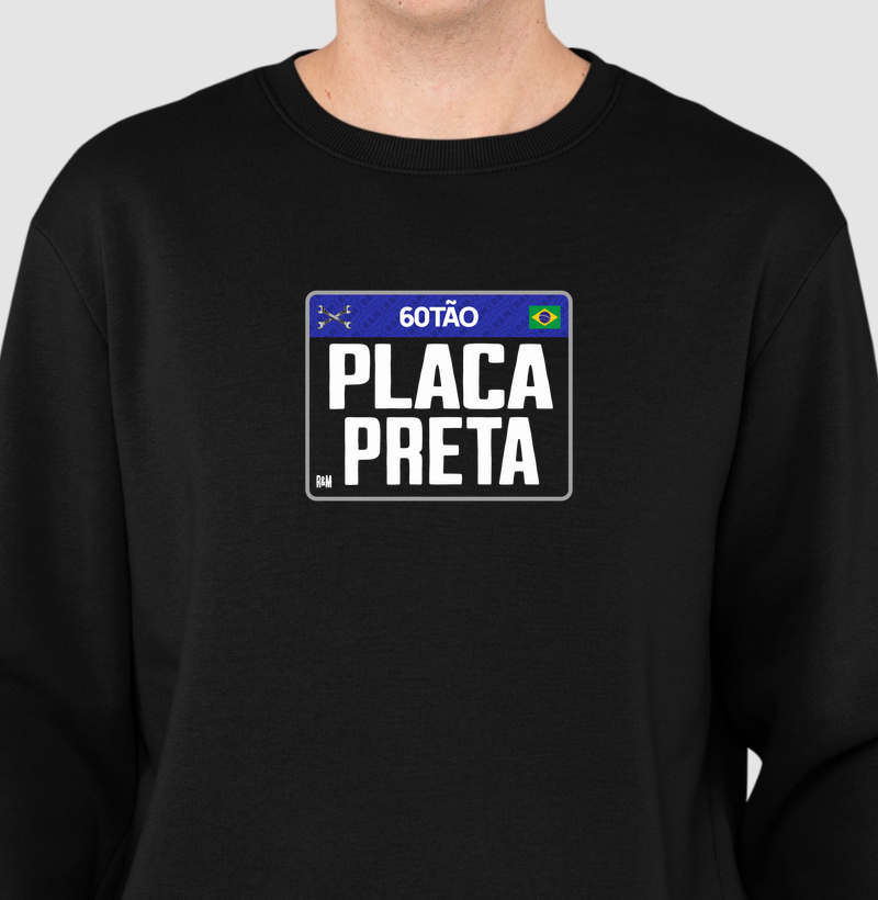 60tão Placa Preta