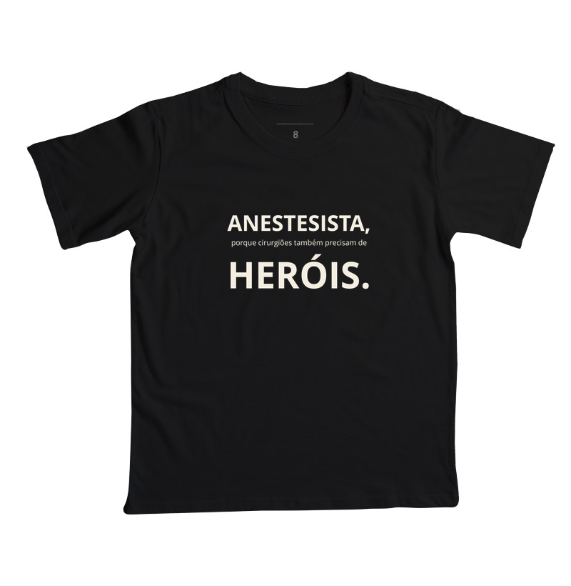 Anestesistas Heróis - Camiseta Infantil