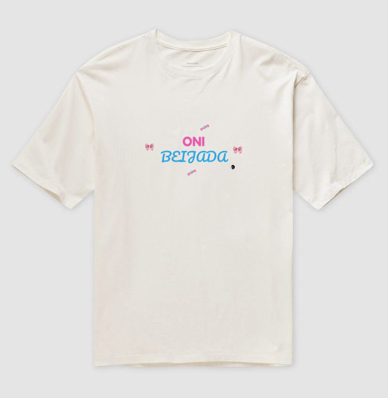Oni Beijada - Camiseta Oversized
