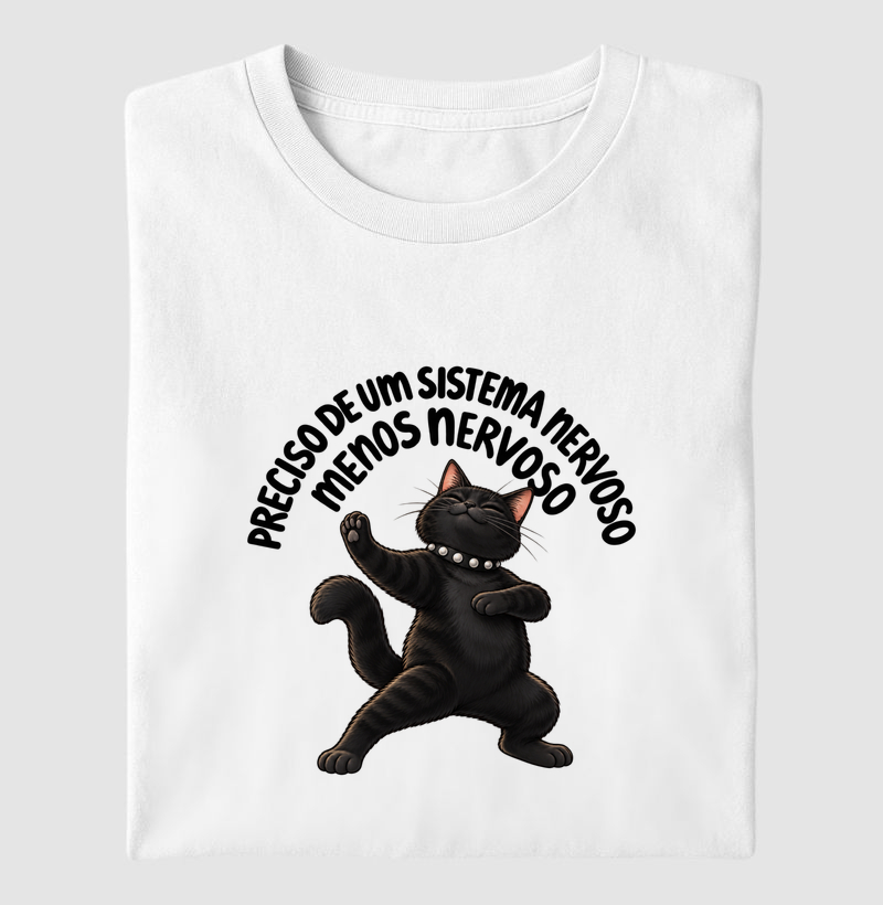Gato Dançarino - Camiseta