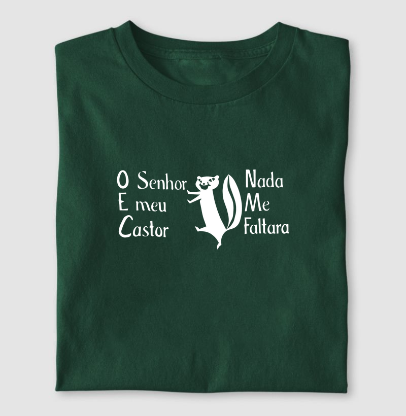 O senhor é meu castor, nada me faltará