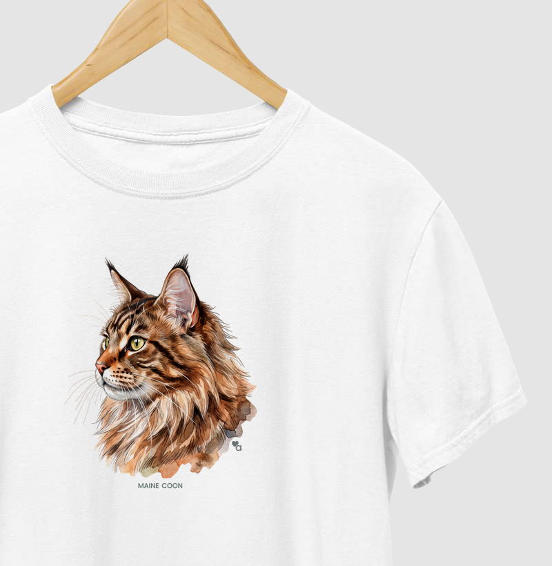 Gatos - Maine Coon - Camiseta