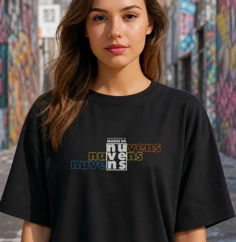 Camiseta Oversized Terapia de Altitude | Mar de Nuvens