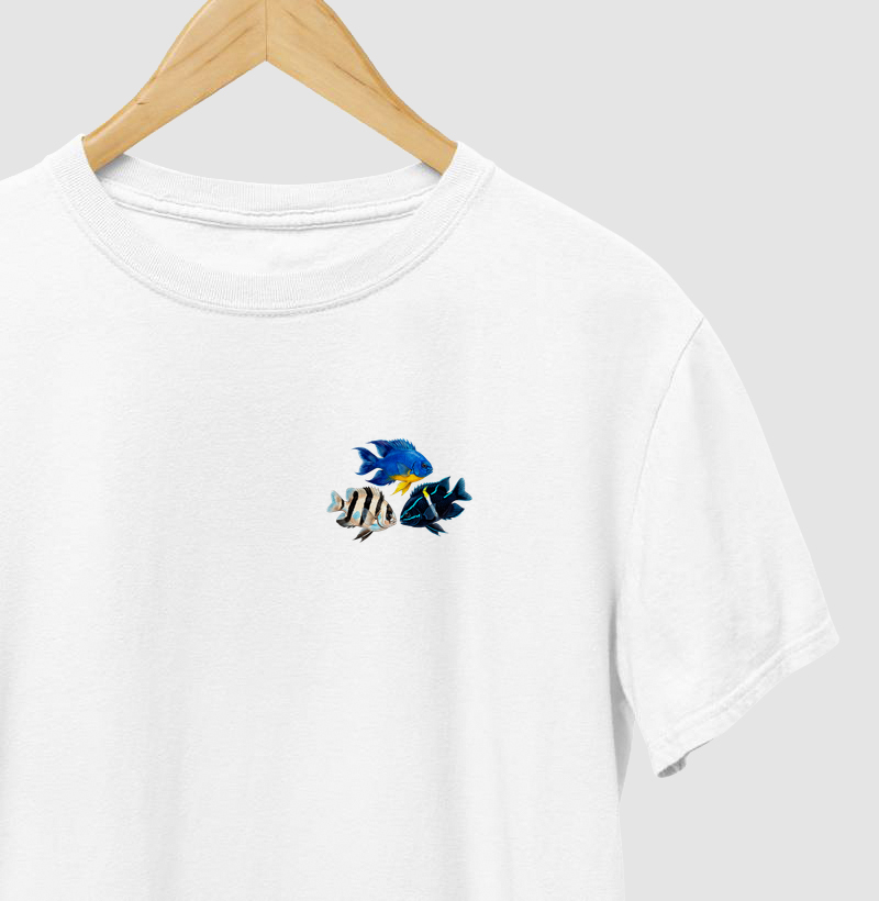 Peixes - Mini - Donzelas - Camiseta