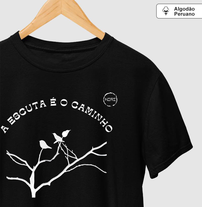 Camiseta Premium KIRI - A Escuta é o Caminho - Min