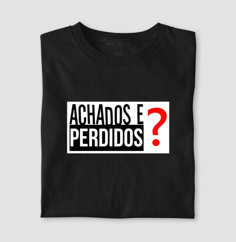 Camiseta Achados e Perdidos