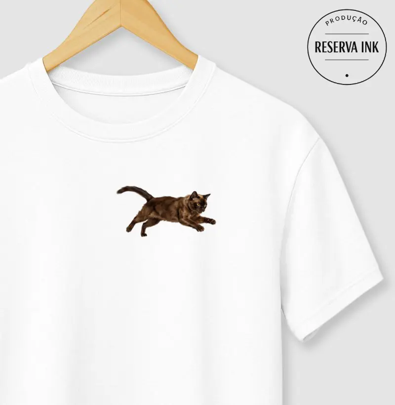 Gato Birmanês Minimalista