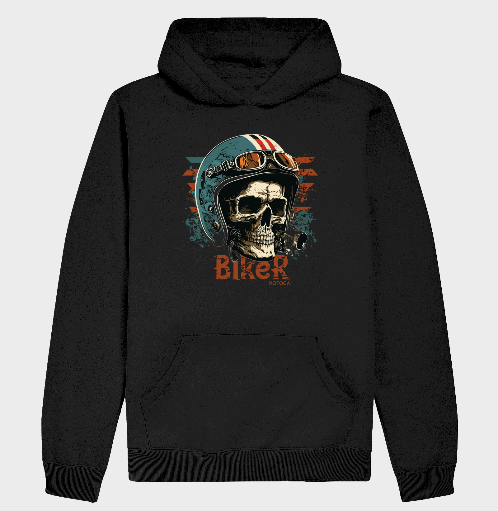 Biker Helmet Skull