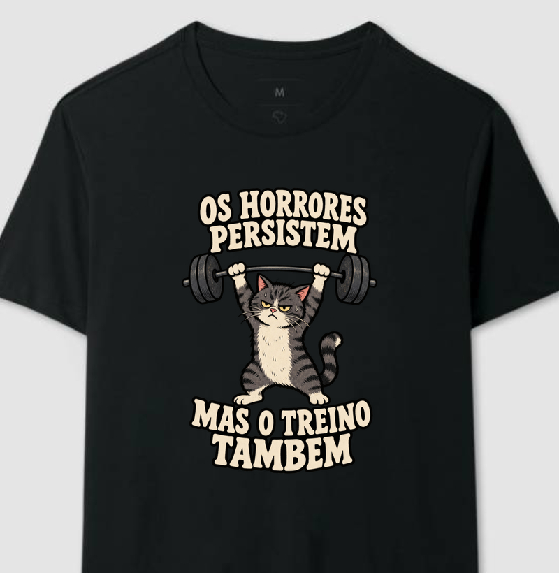 os horrores persistem, mas o treino também