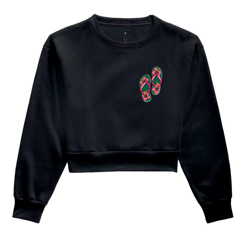 CHINELO - Cropped Moletom