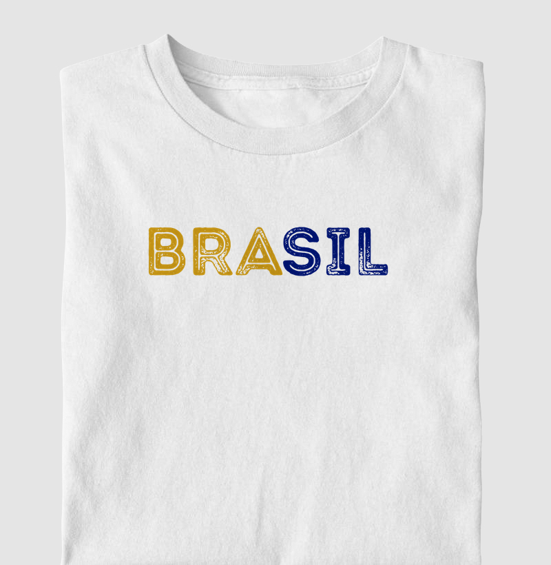 Camiseta Infantil Brasil