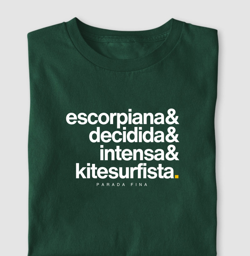 Escorpiana, Decidida, Intensa e Kitesurfista