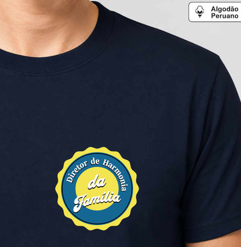 Camiseta Algodão Peruano Diretor de Harmonia