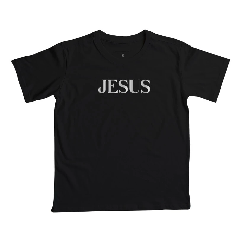 Infantil Jesus em Prateado