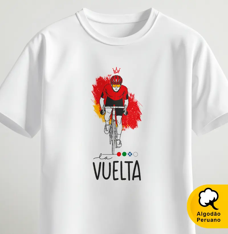 La Vuelta - ciclista traço