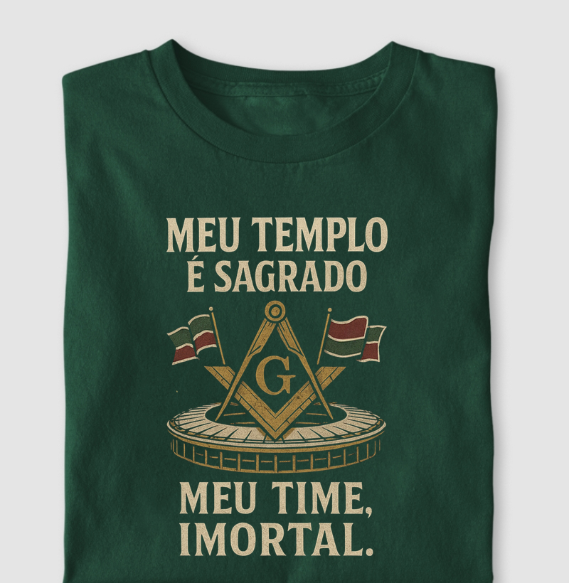 Camiseta Templo Sagrado Tricolor - Mr. GADU