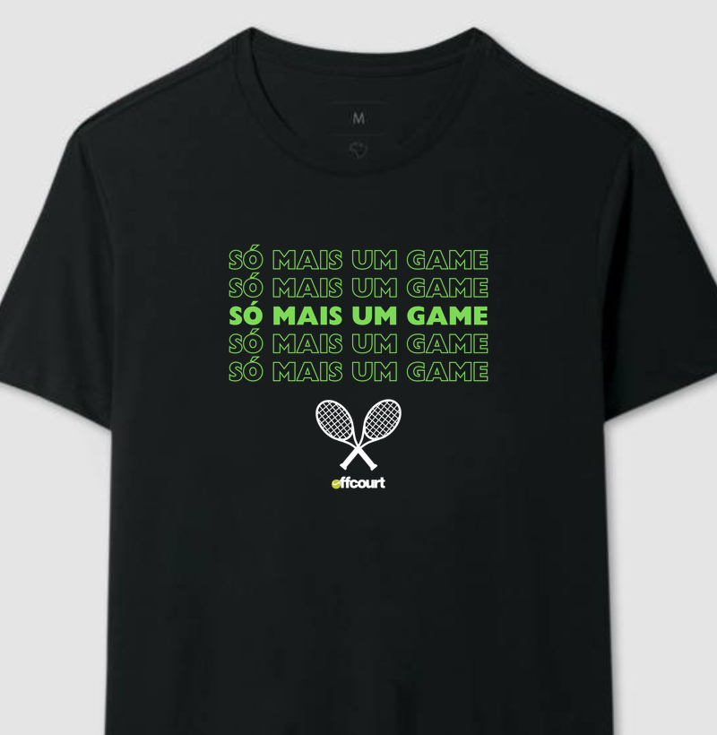 Camiseta - Só mais um game