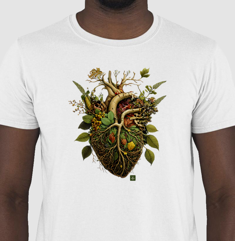 Camiseta Coração Raiz