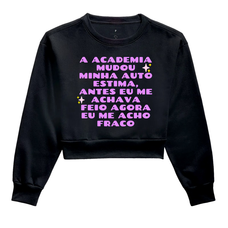 A academia mudou a minha auto estima antes eu me achava feio, agora eu me acho fraco
