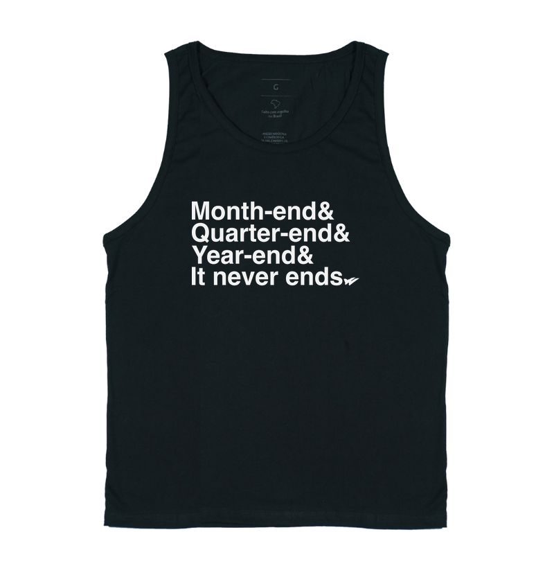 Camiseta Estampada: It never ends