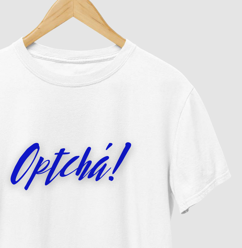 Cigano - Saudação - Azul - Camiseta cores