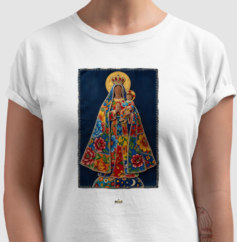 Colcha de retalhos Nossa Senhora