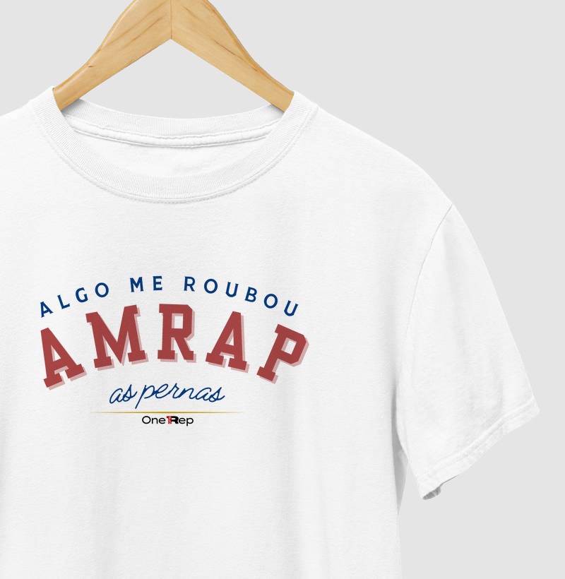 AMRAP algo me roubou as pernas (Masc. e Fem.)