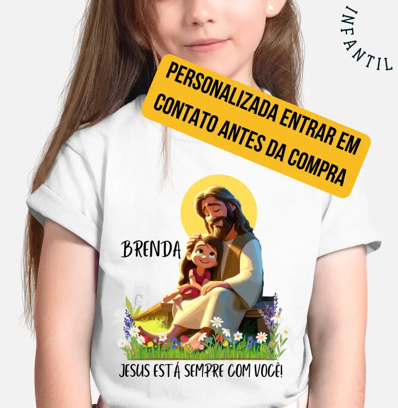 Personalizada - Jesus está sempre com você! Brenda