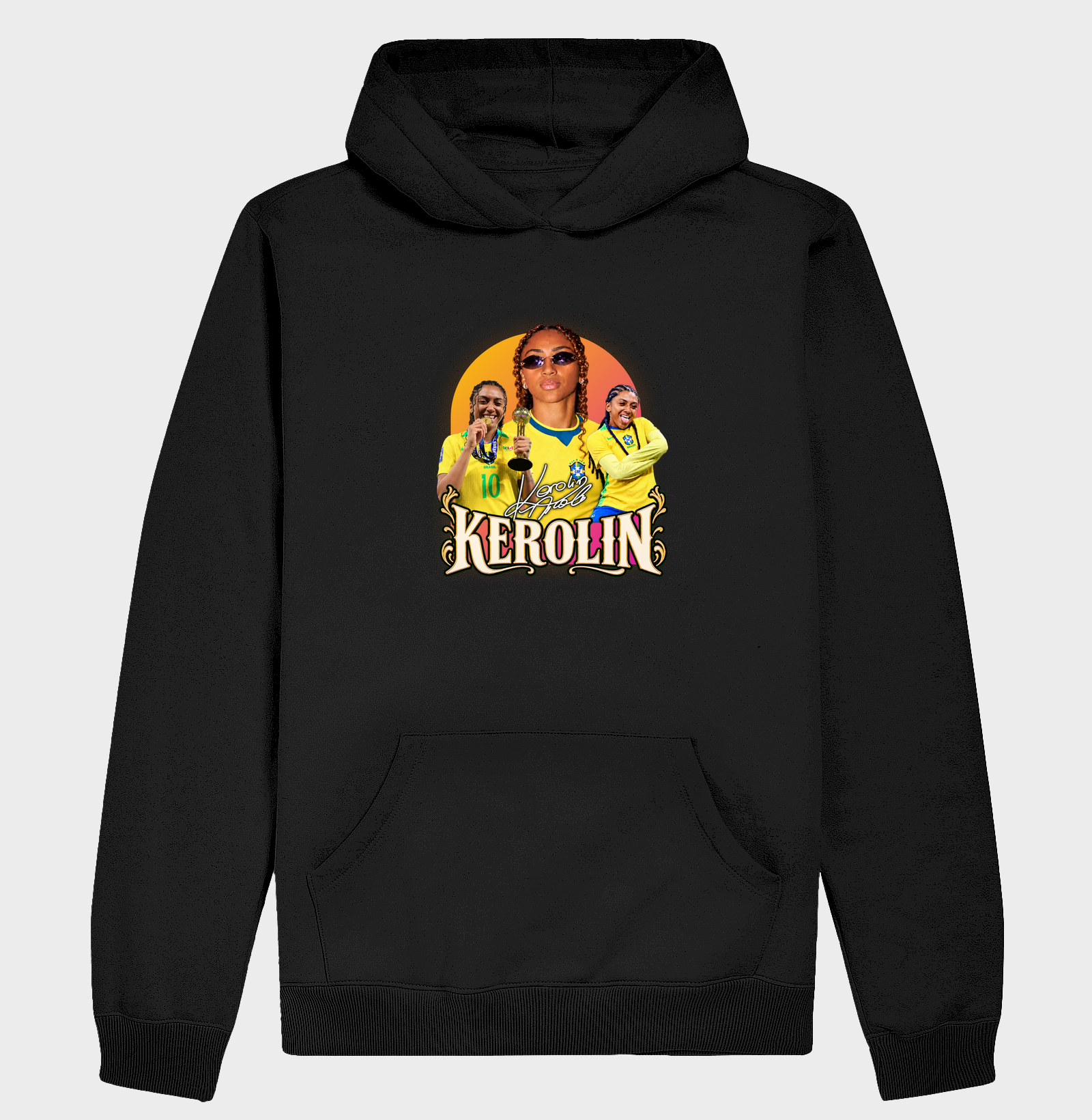 Kerolin — Futebol Brasileiro - Hoodie Moletom