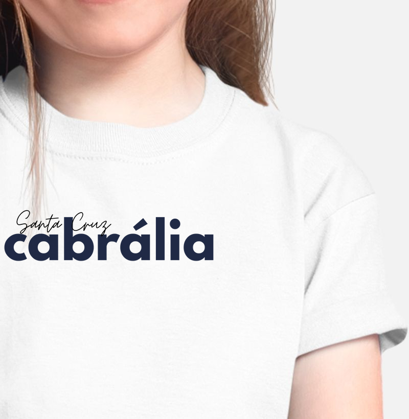 Camiseta Santa Cruz Cabrália Bahia Infantil