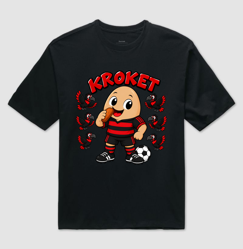Egg Kroket : Nação - Camiseta Oversized