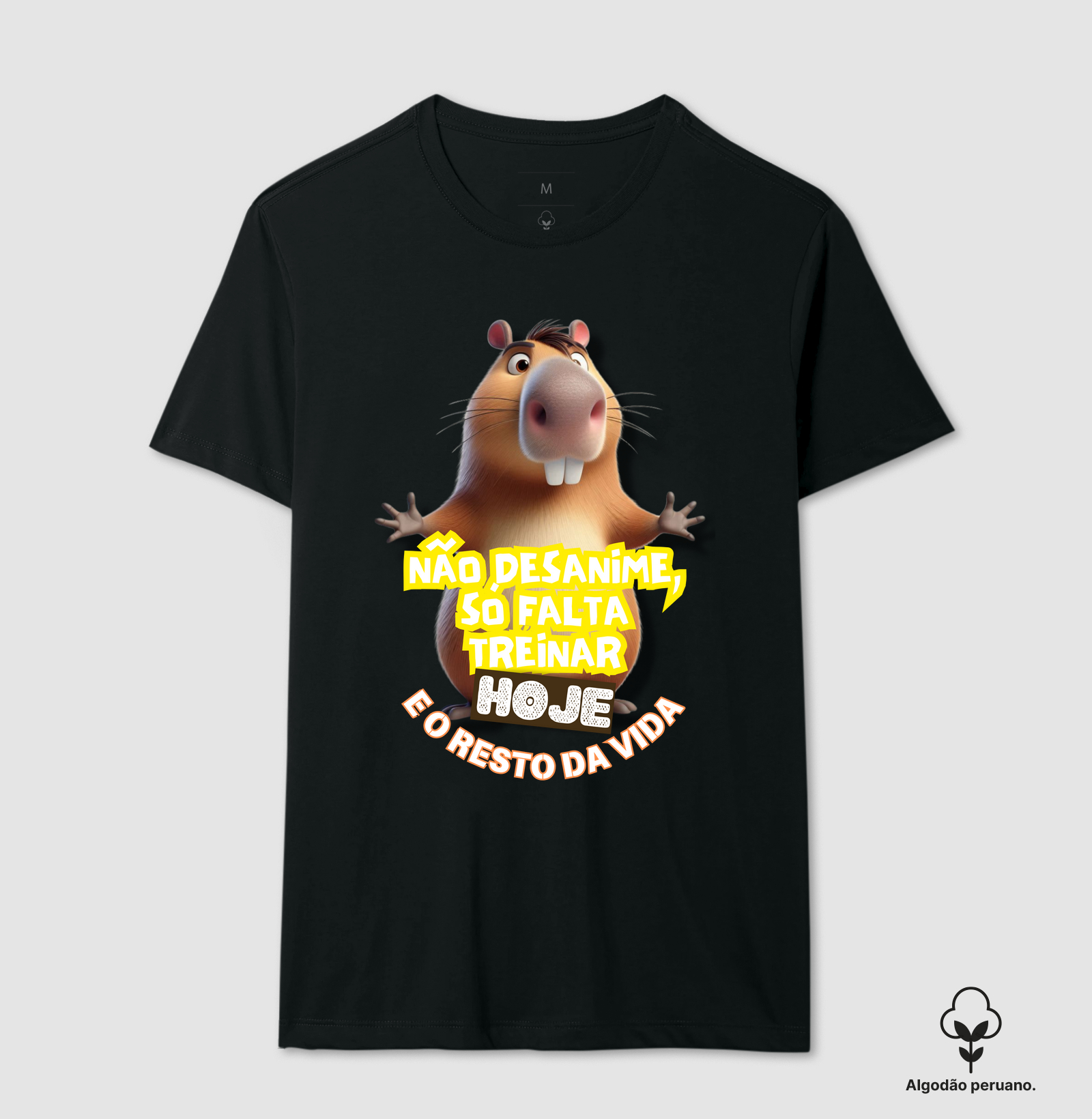 Não desanime, só faltar treinar hoje e o resto da vida