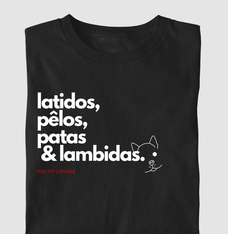 Latidos,pêlos,patas e lambidas black