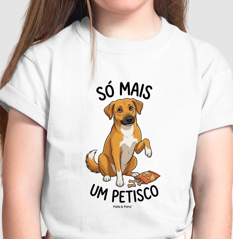 CAMISETA INFANTIL VIRA-LATA PETISCO