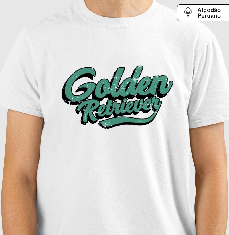 Golden Retriever Estilo Verde