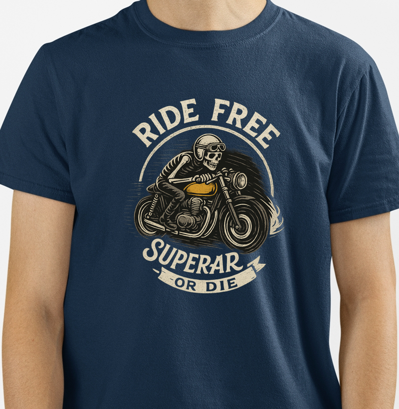 camiseta-garage-motors-kustom-ride-free-superar-or-die-motocicleta-caveira