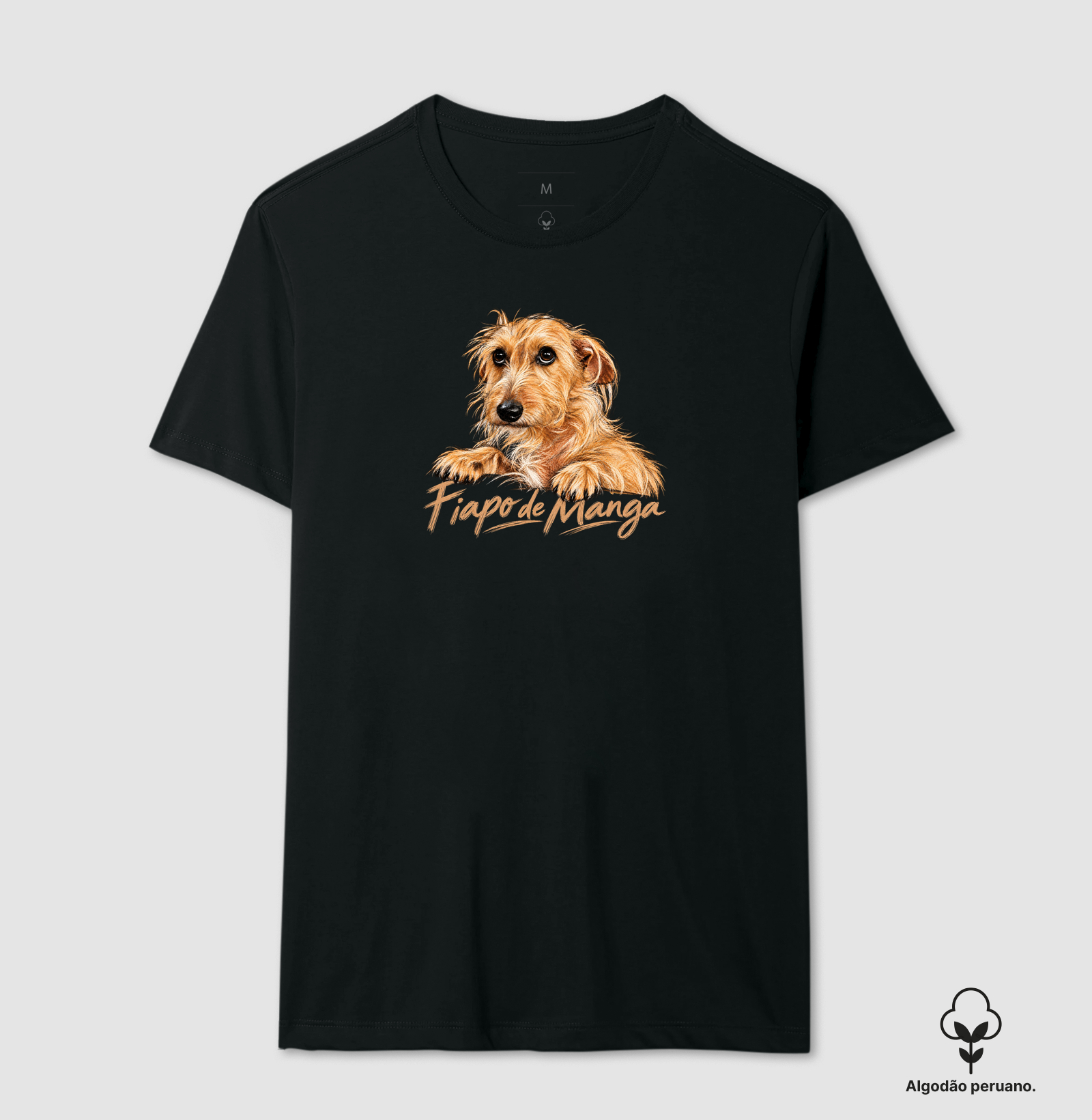 Fiapo de Manga - Camiseta Algodão Peruano