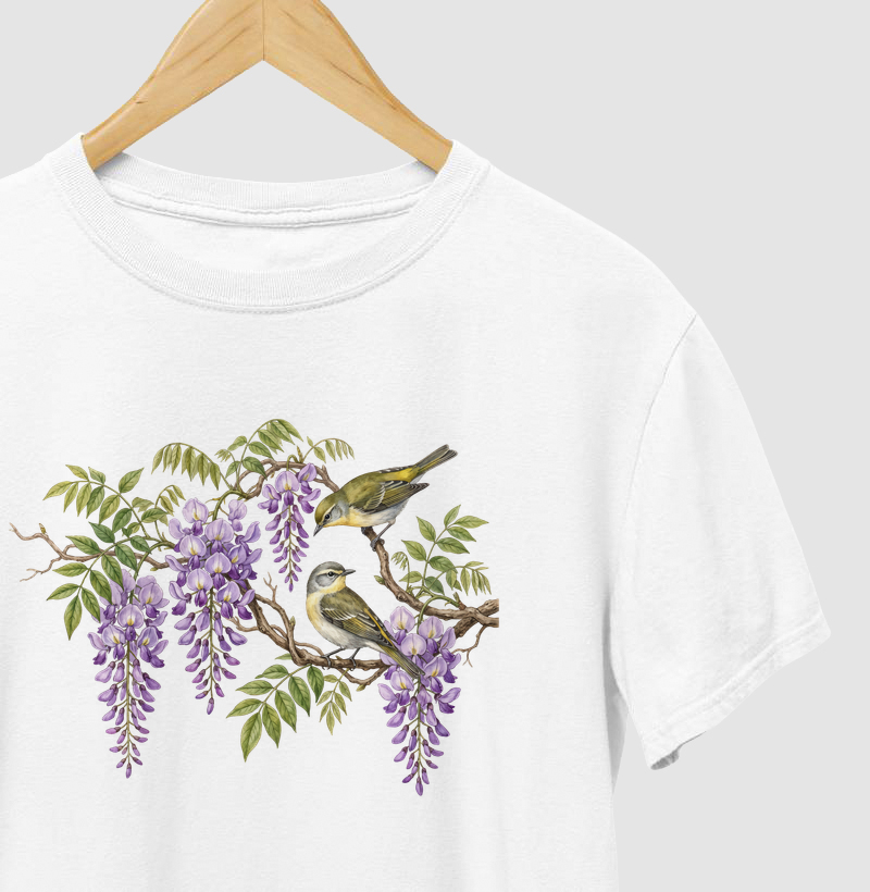 Glicínias - Camiseta
