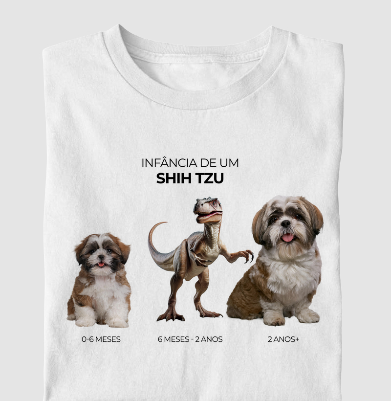 Infância do Shih Tzu