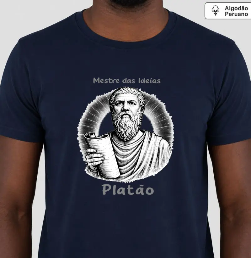 Platão • Mestre das Ideias (algodão peruano)